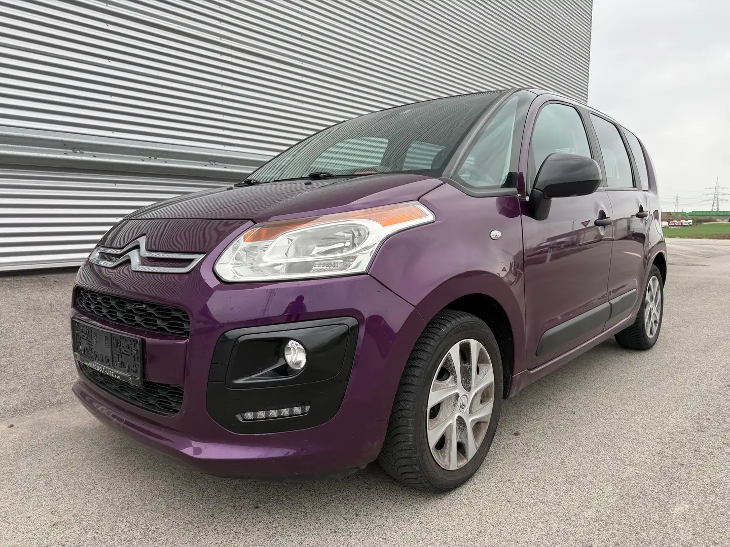Citroen C3 Picasso BlueHDi 100 manuell Seduction ID:71 Violett - 2