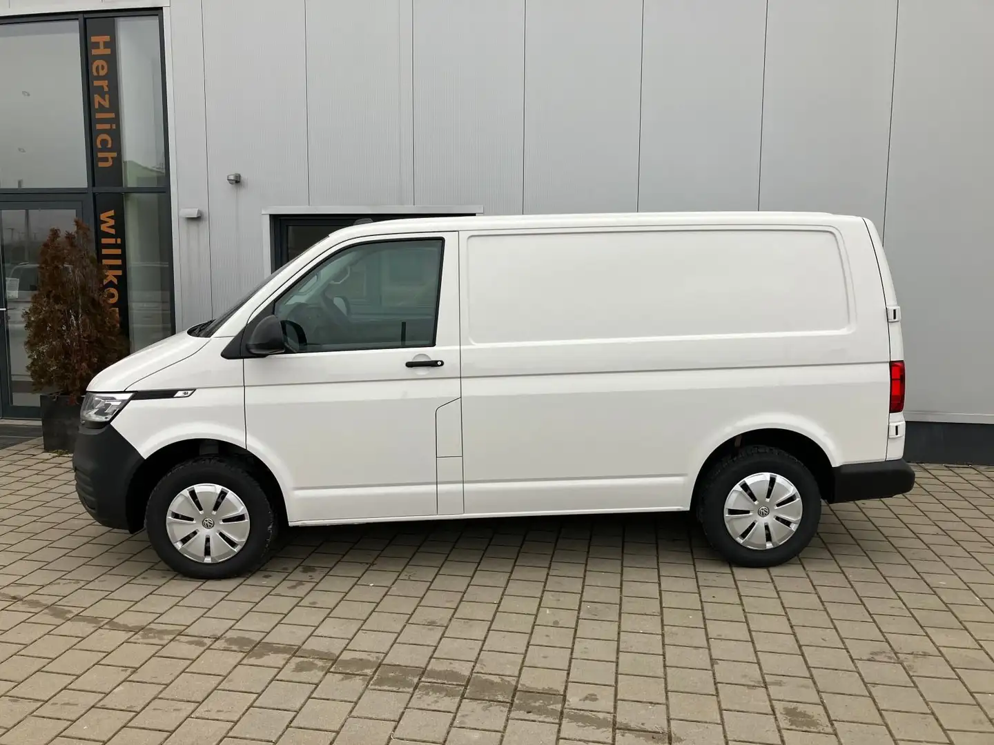 Volkswagen T6.1 Kasten KR TDI 110 kw LED Navi AHK Blanc - 2