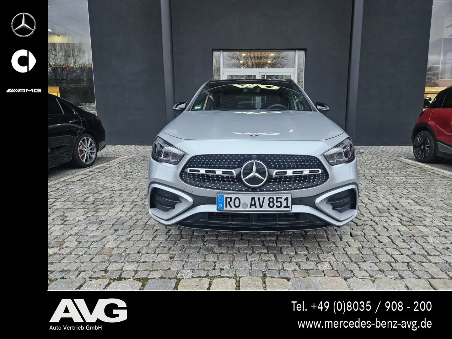 Mercedes-Benz GLA 200 GLA 200 AMG Special Edition Pano AHK LED 360° Silber - 2