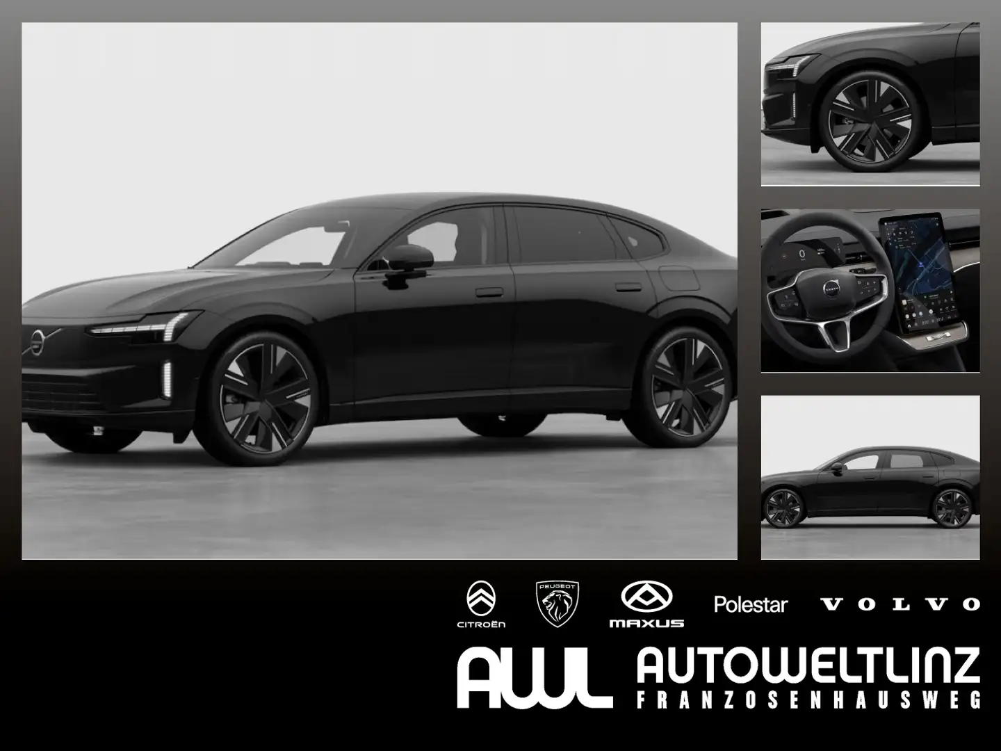 Volvo ES90 Ultra Single Mot. Elektro Schwarz - 1