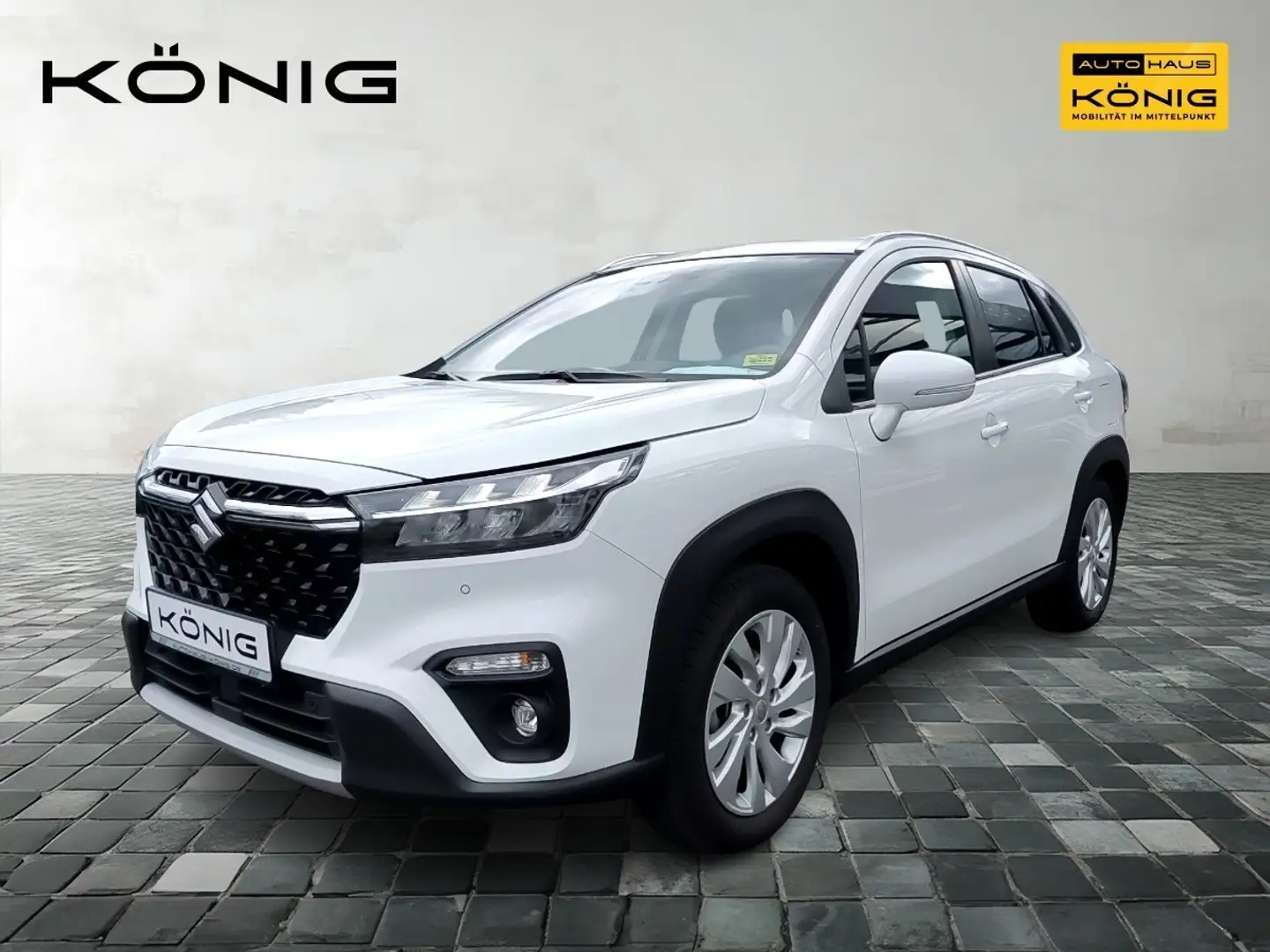 Suzuki SX4 S-Cross 1.5 COMFORT *KLIMA*PDC*CAM*SHZ*CARPLAY Weiß - 1