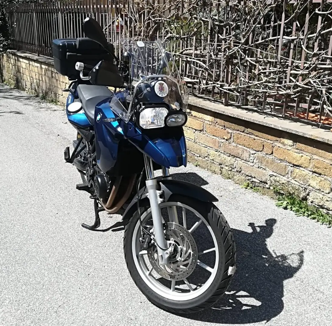 BMW F 650 GS Blau - 1