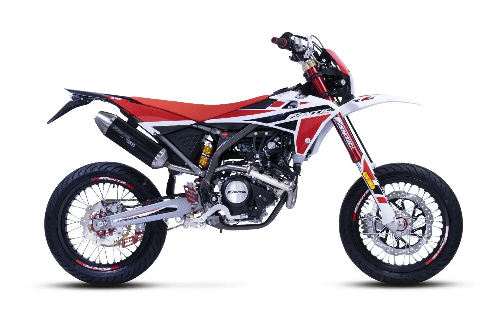 Fantic XMF125 weiss 2024 Competition  SM sonderpreis - 1