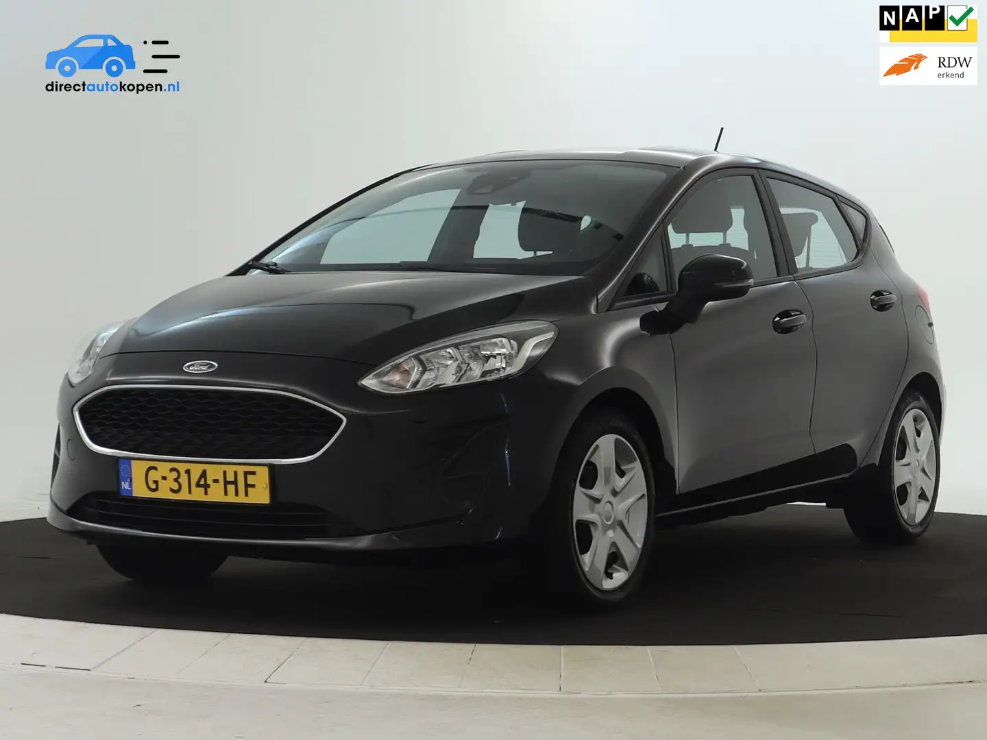 Ford Fiesta 1.1 Trend NAVI | Carplay | Cruise | 1ste eig. | 85 Noir - 1
