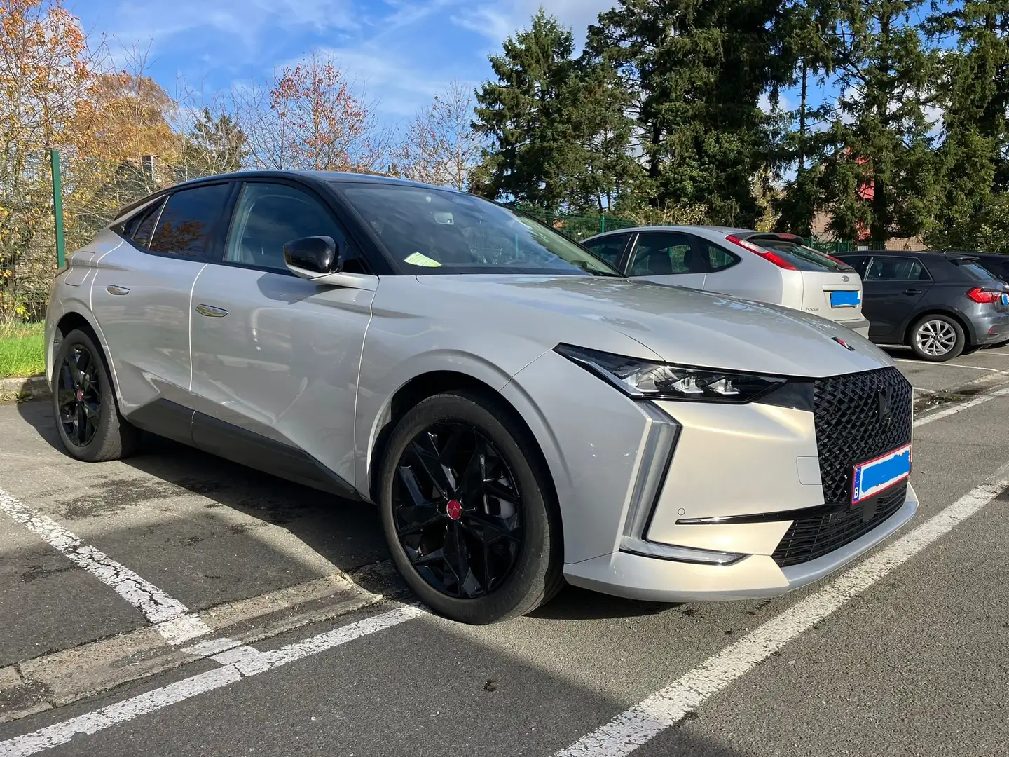 DS Automobiles DS 4 COMME NEUVE ! 1.6 E-TENSE Performance Line + Full Zilver - 2