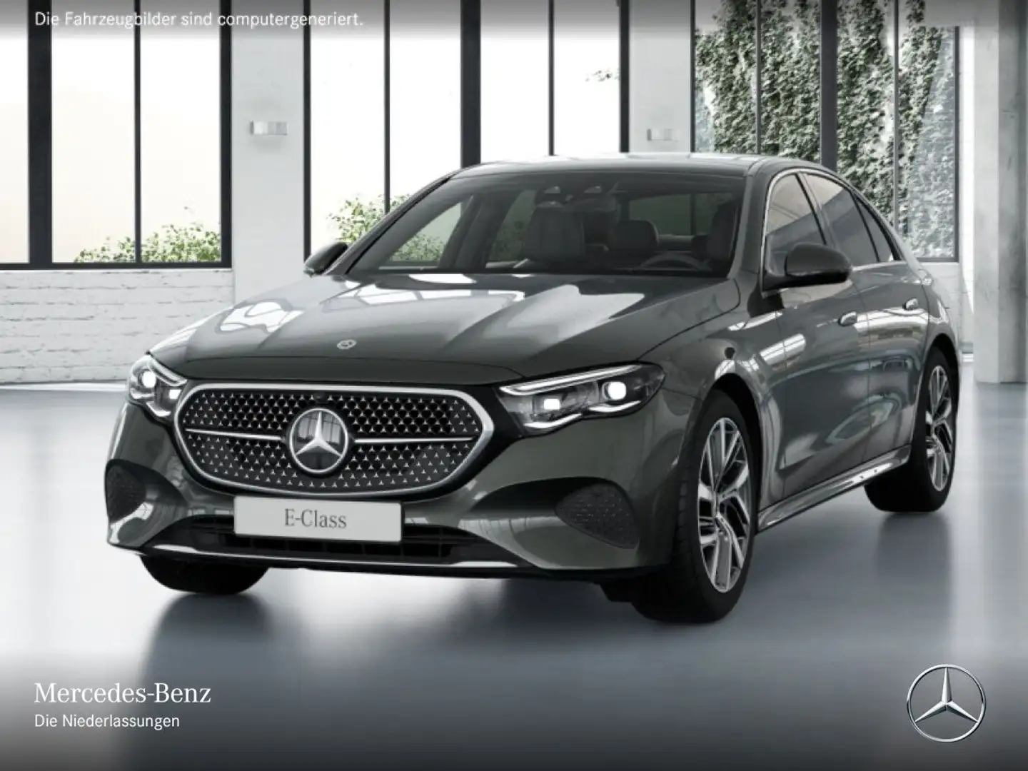 Mercedes-Benz E 300 e Avantgarde Fahrass 360° Pano Burmester PTS Grau - 2
