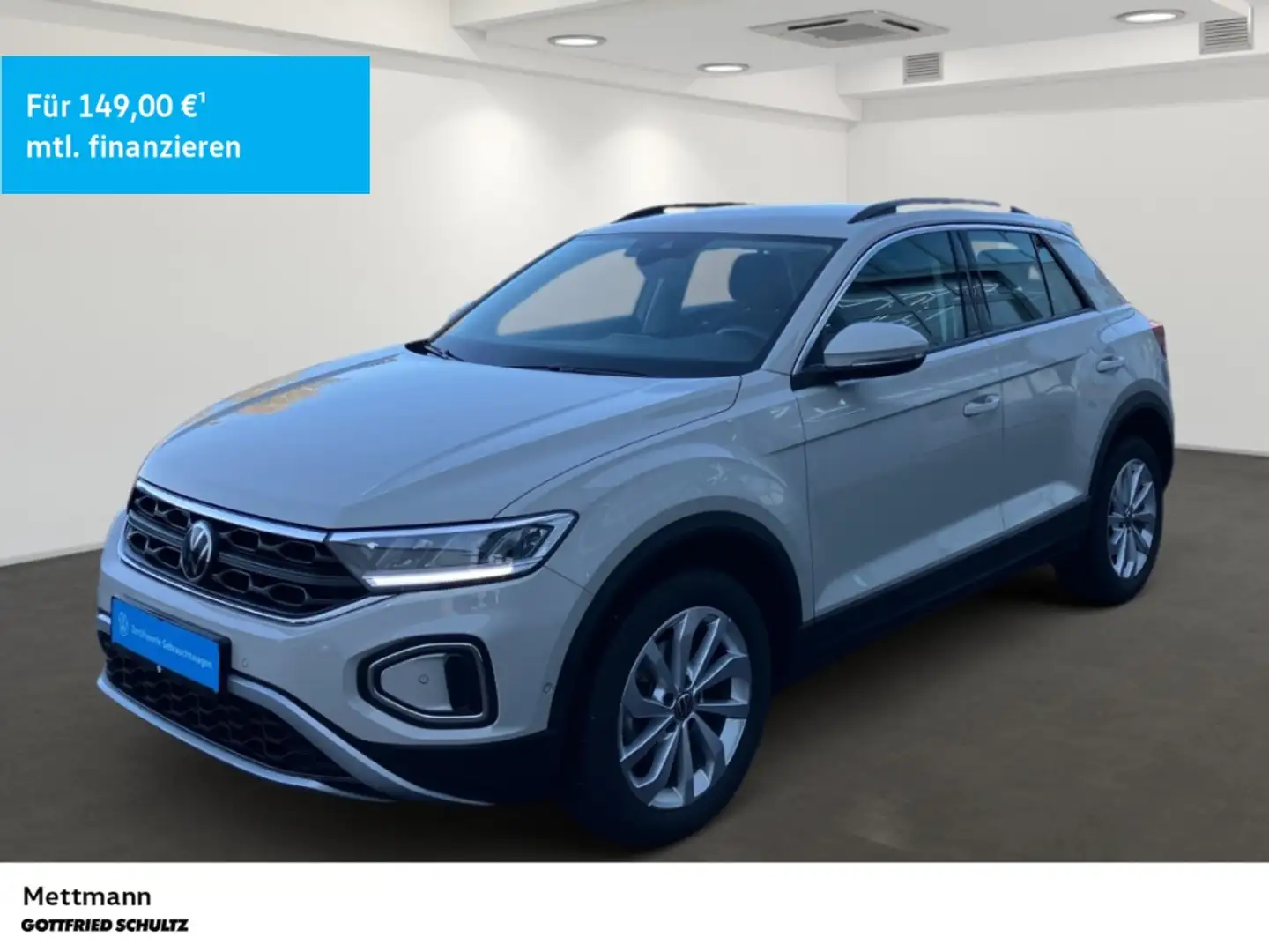 Volkswagen T-Roc 1.5 TSI Life DSG LED NAVI SHZ PDC LM ZV E-FENSTER Grau - 1