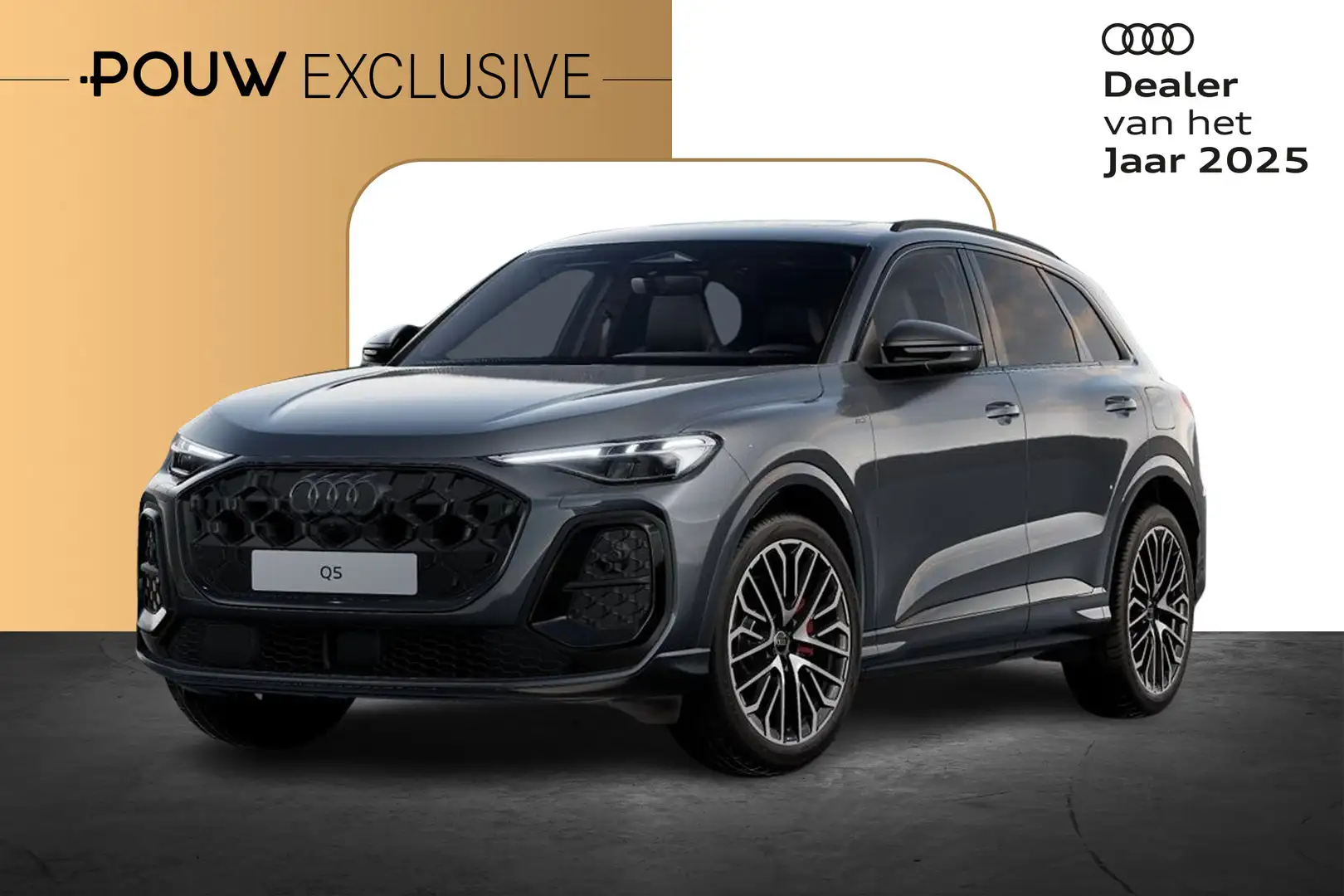 Audi Q5 2.0 TFSI e-hybrid quattro S edition Competition | Grijs - 1