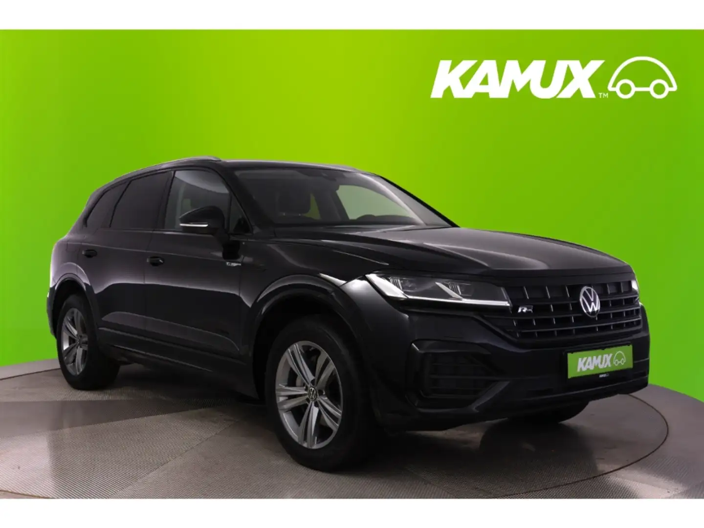 Volkswagen Touareg 4Motion DSG Elegance*R-Line*+AHK+NAVI+LEDER+LED Nero - 1