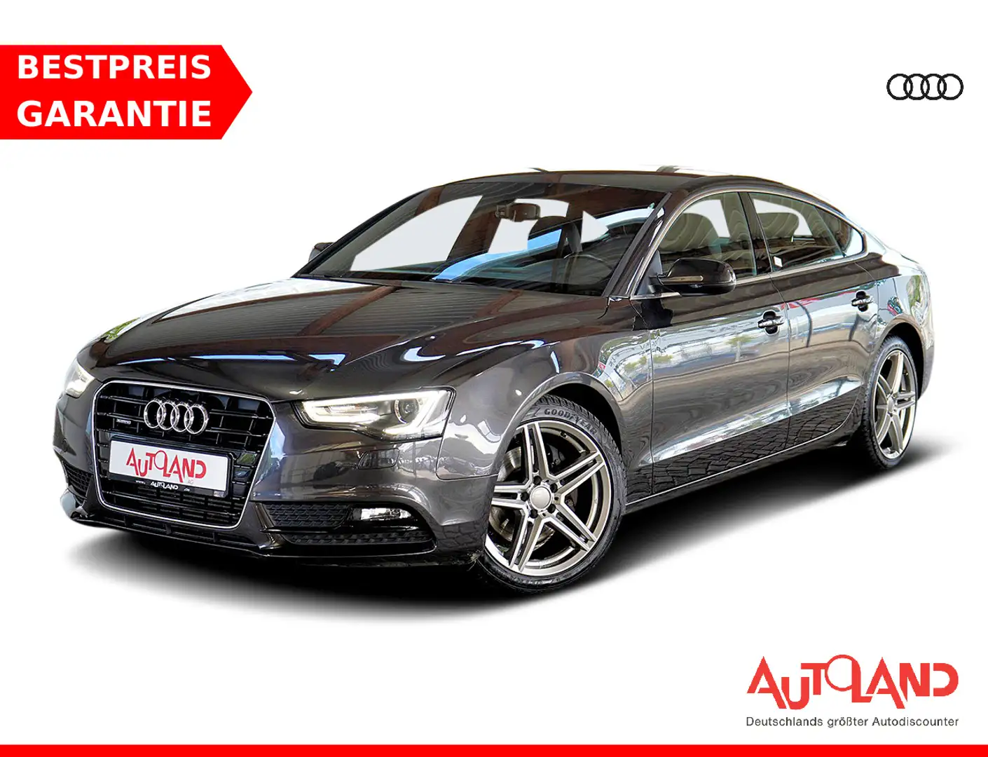 Audi A5 Sportback 3.0 TDI quattro Tempomat PDC AUX Grau - 1