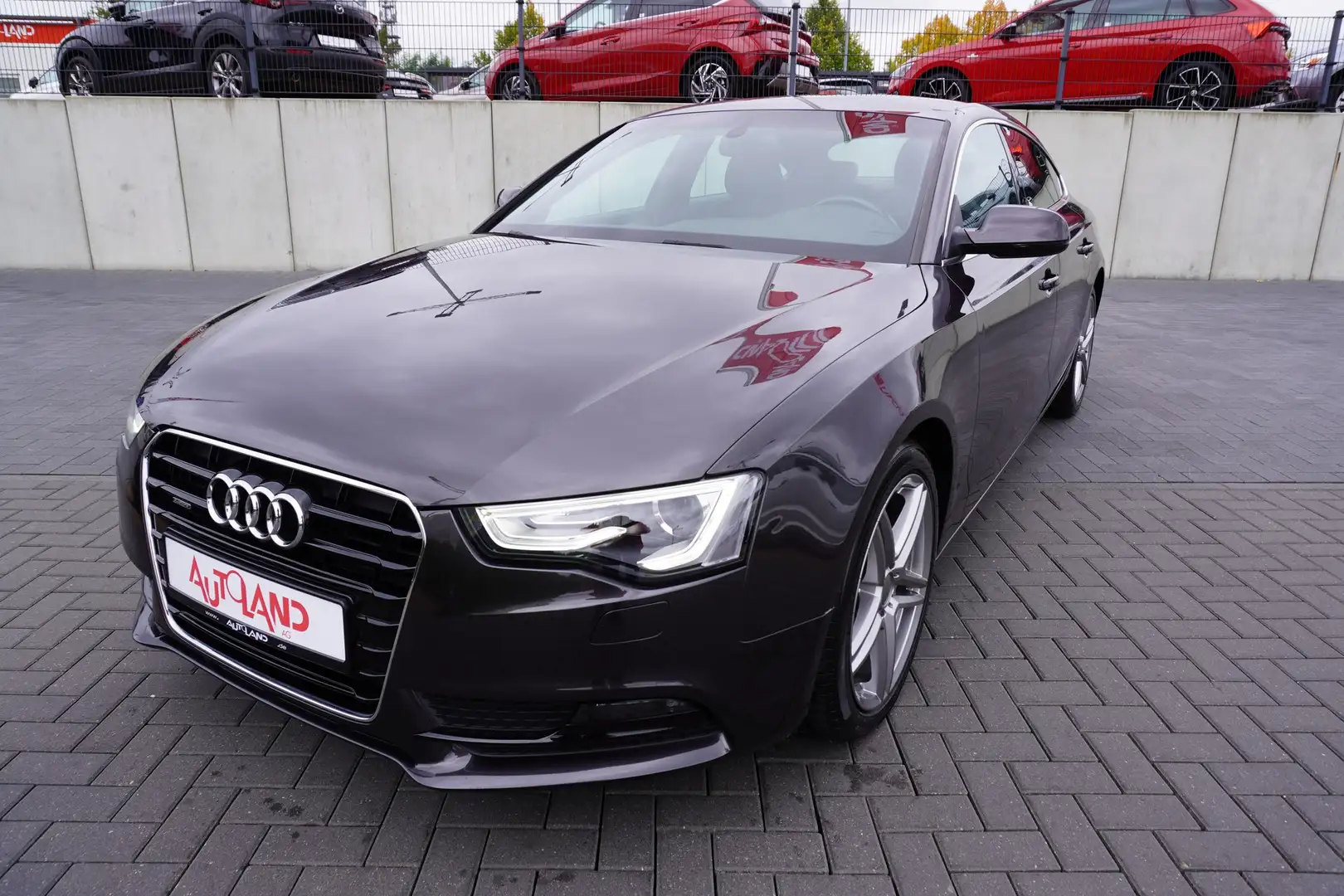 Audi A5 Sportback 3.0 TDI quattro Tempomat PDC AUX Gris - 2