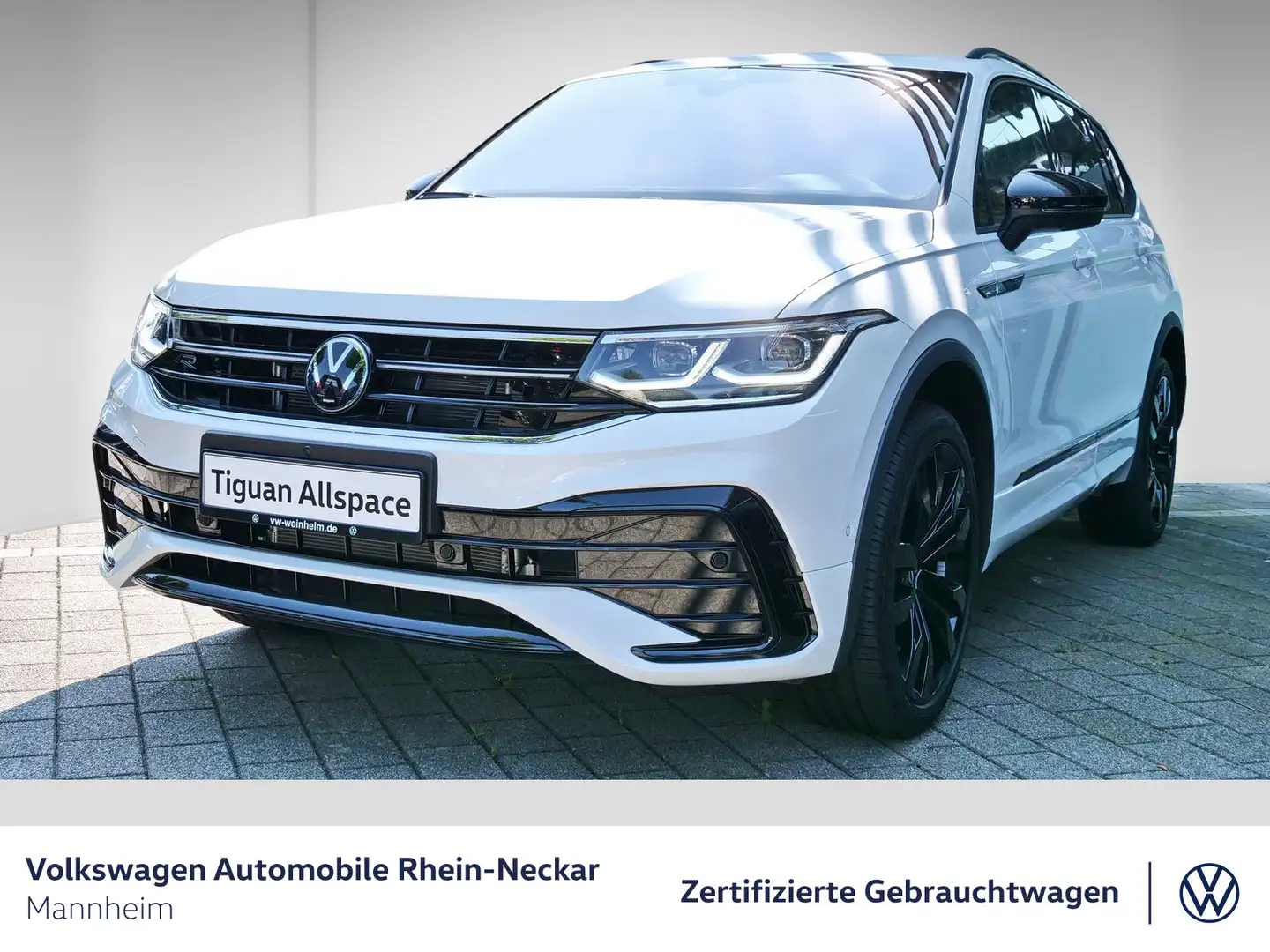 Volkswagen Tiguan Allspace R-Line 2.0 TSI OPF 4MO DSG 7 Sit Weiß - 2
