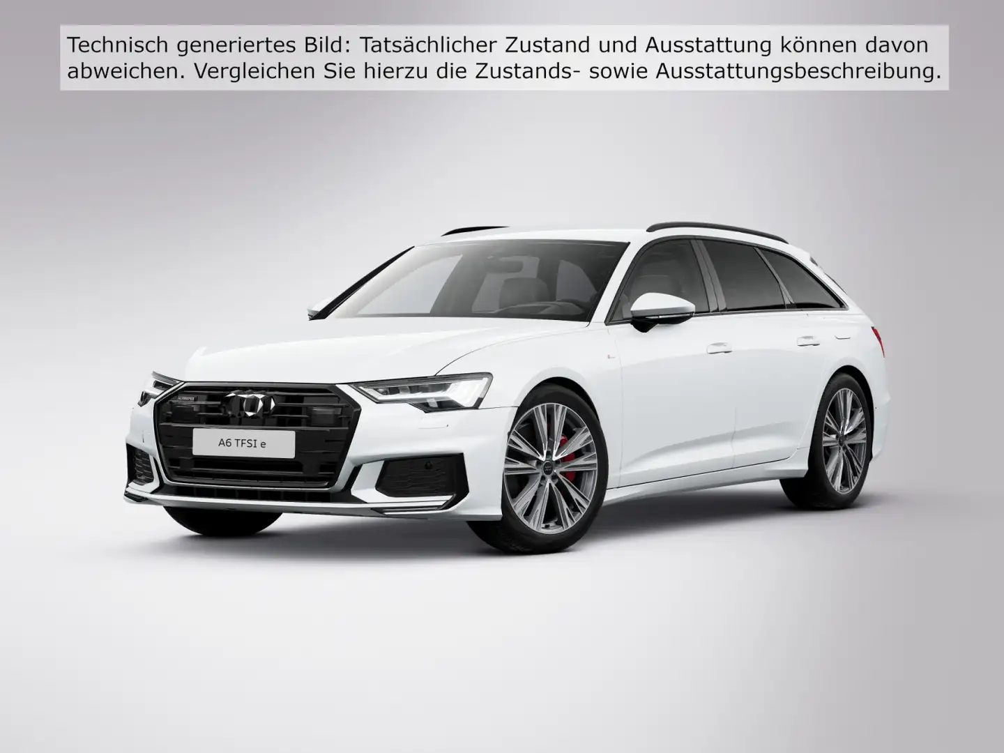 Audi A6 55 TFSI e quattro sport S Line Plus Mat Weiß - 2