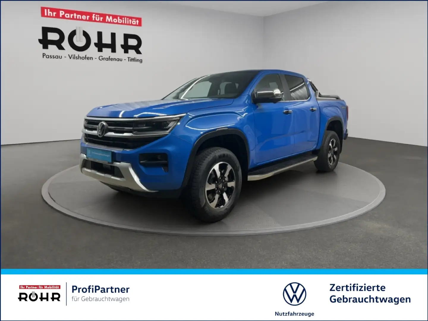 Volkswagen Amarok DoubleCab Style (AHK.Navi.Standheizung) 3.0 TDI 4x Blu/Azzurro - 1