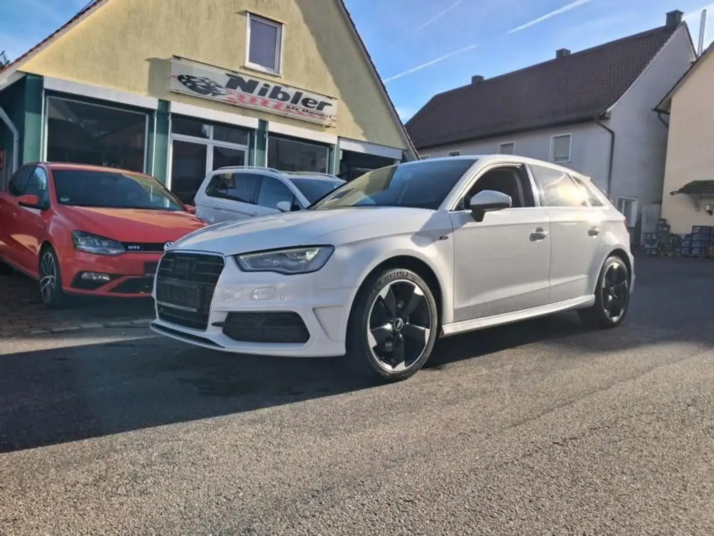 Audi A3 2.0 TDI S-tr. qu. S-line Spb. LED+KAMERA+NAVI Weiß - 2