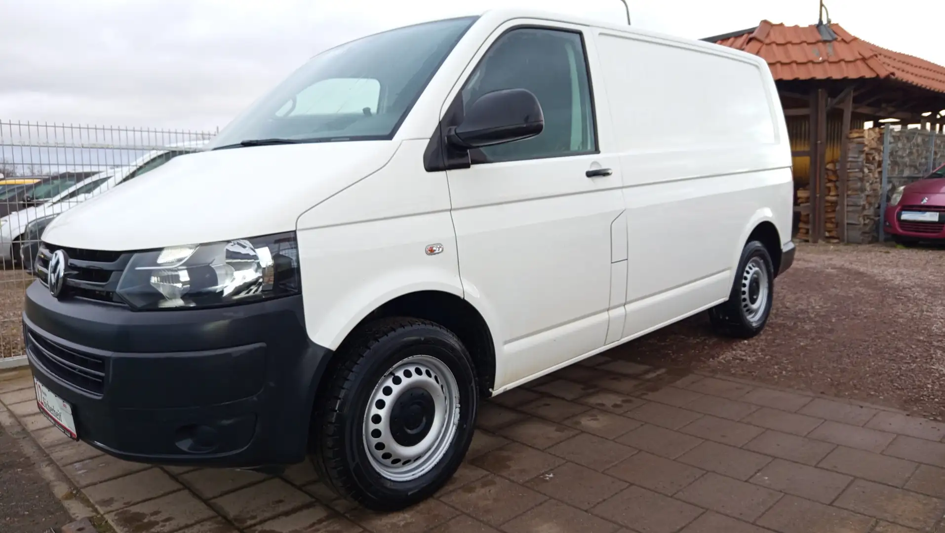 Volkswagen T5 Transporter Transporter T5 KLIMA/TÜV 27/3-SITZER Weiß - 2