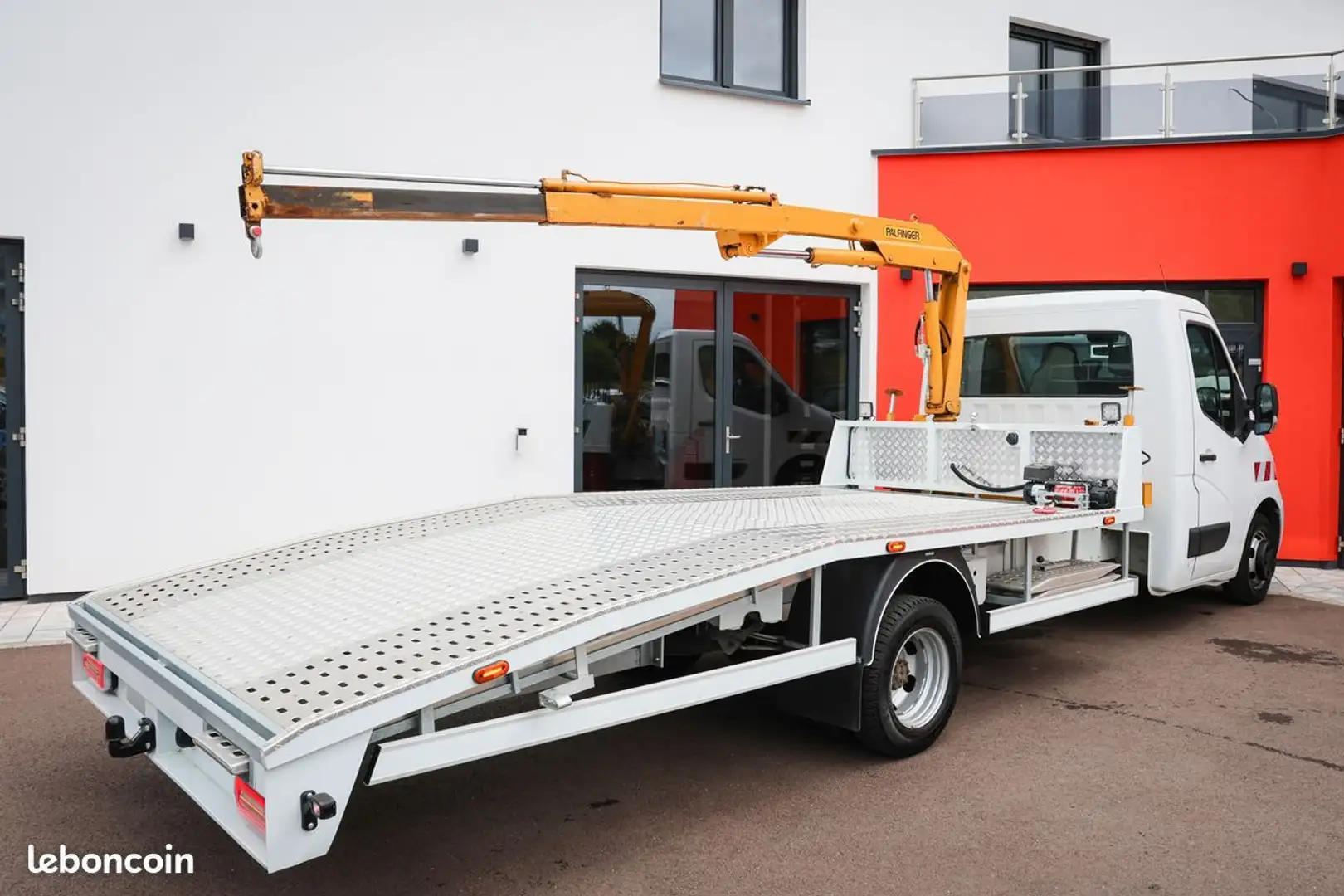 Renault Master III Propulsion 2.3 DCi 150ch porte voiture grue Blanc - 2