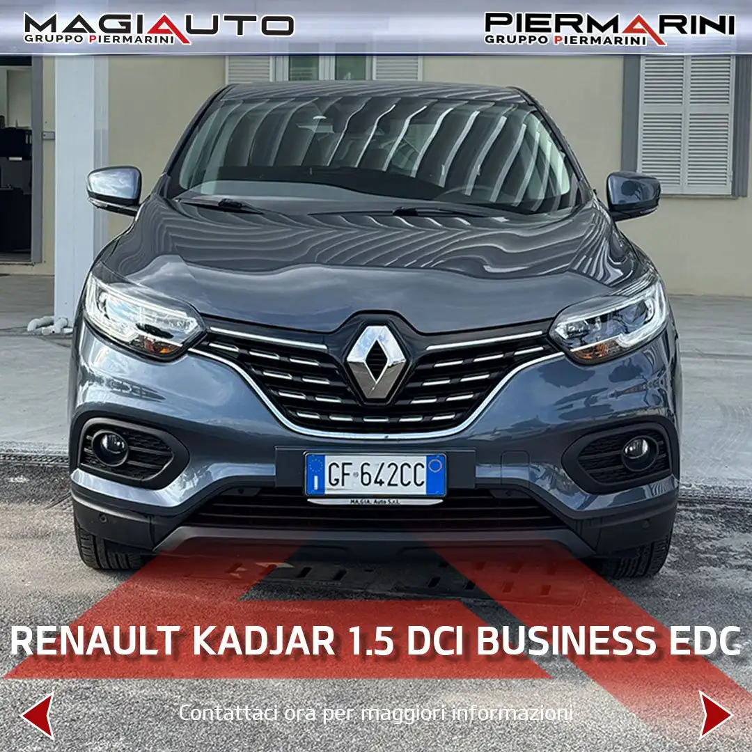Renault Kadjar Blue dCi 8V 115CV EDC Business Grijs - 2