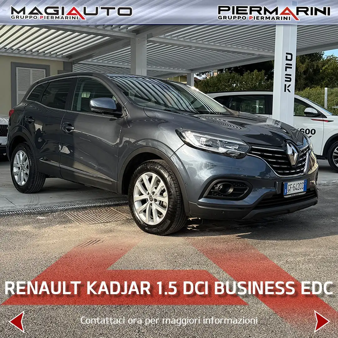 Renault Kadjar Blue dCi 8V 115CV EDC Business Grijs - 1