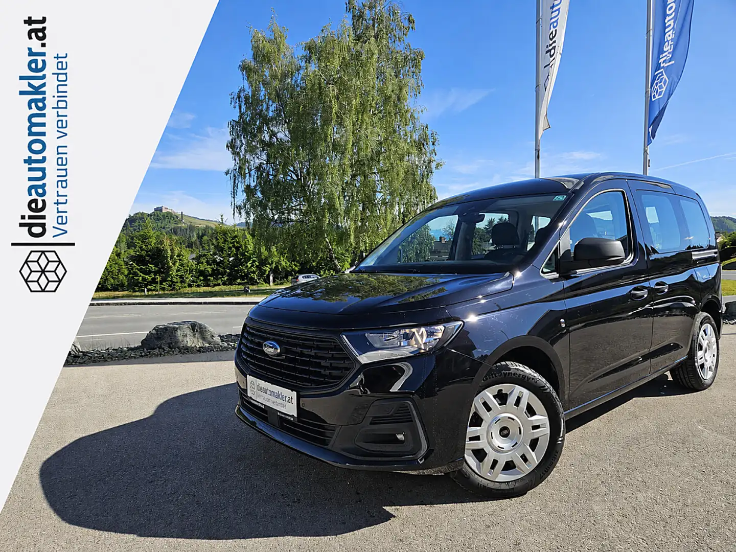 Ford Tourneo Connect 2,0 EcoBlue L1 Trend Schwarz - 1
