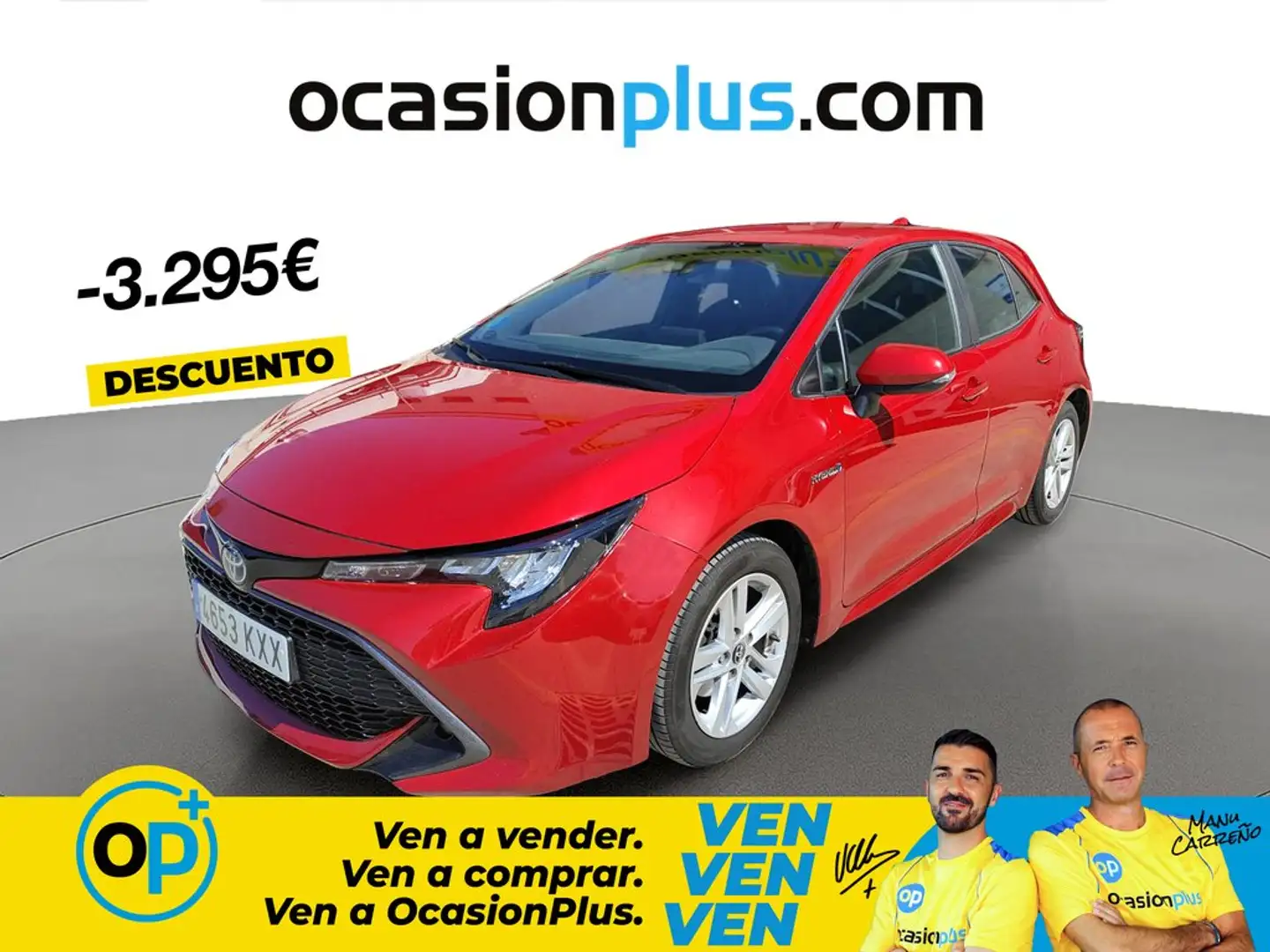 Toyota Corolla 125H Active Tech Rojo - 1
