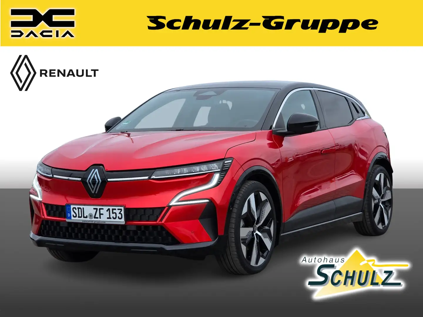 Renault Megane E-Tech Electric Piros - 1