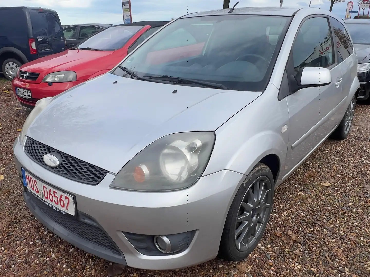 Ford Fiesta Silver Magic/-Klima Tüv 02-2027 Argento - 2