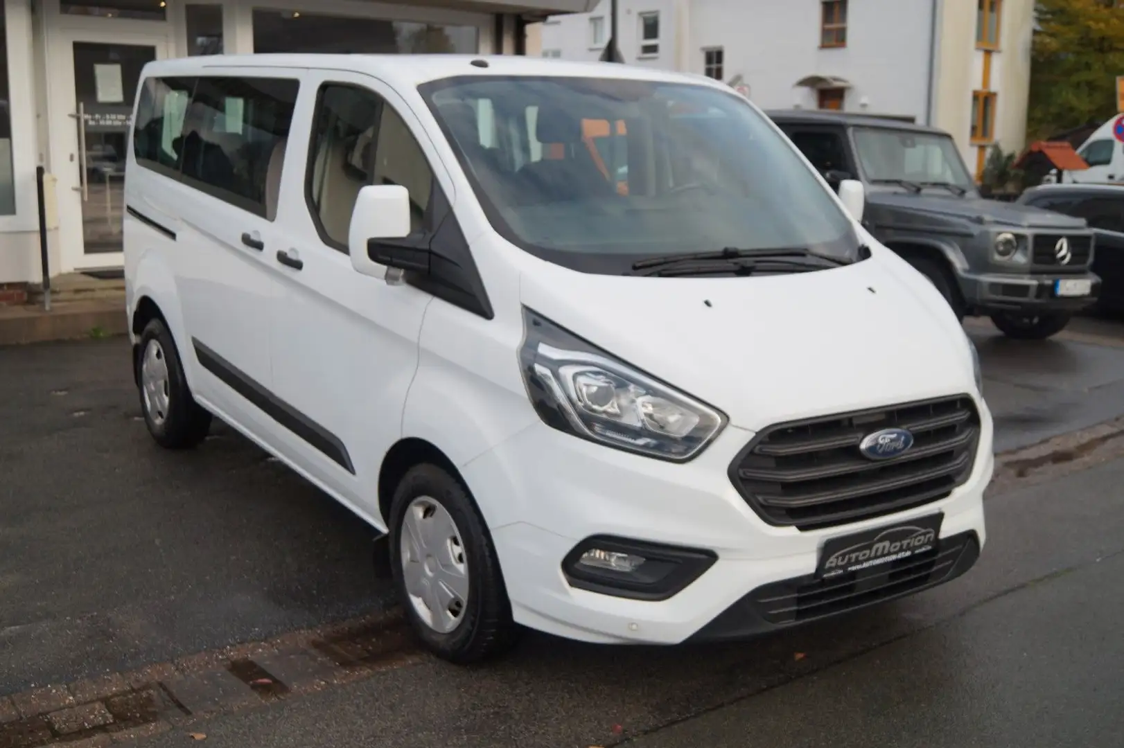 Ford Transit Custom *9-Sitzer*Klima*PDC*MFL*1.Hand Weiß - 2