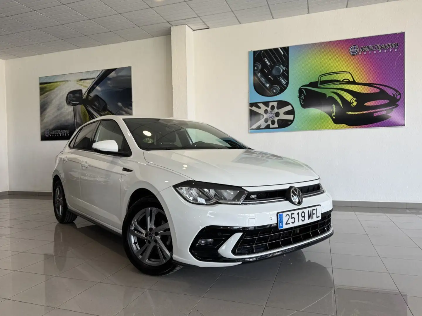 Volkswagen Polo 1.0 TSI R-Line 70kW Blanco - 1