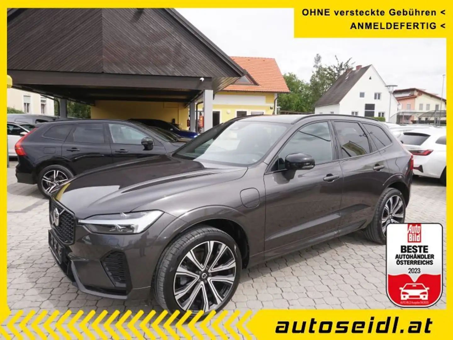Volvo XC60 T6 AWD Recharge PHEV R Design Geartronic *2022er+ Gris - 1