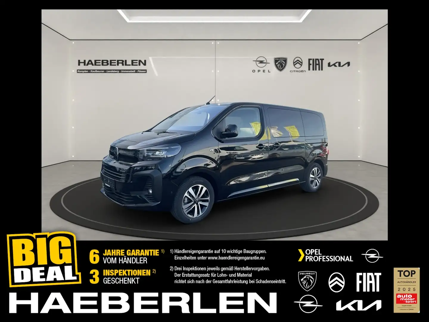 Citroen Spacetourer 2.0 BlueHDi 180 Plus M AHK+LED+Navi Schwarz - 1