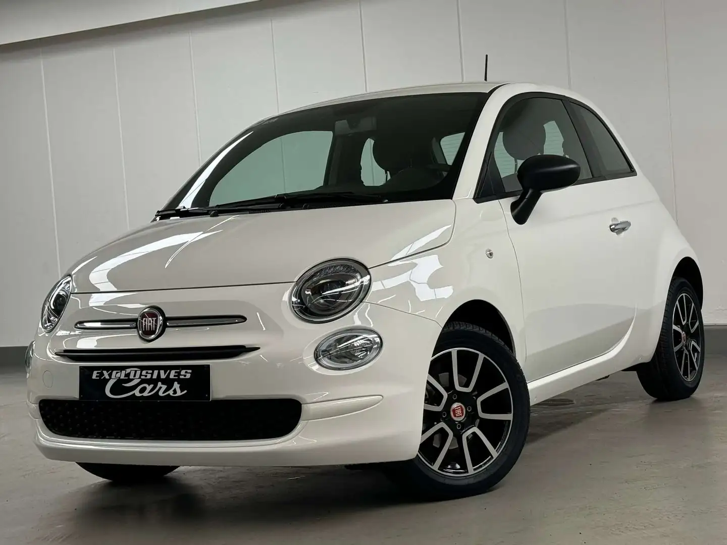 Fiat 500 1.0 MHEV 69CV HYBRID  1ere MAIN  GPS CLIM REG Blanc - 1