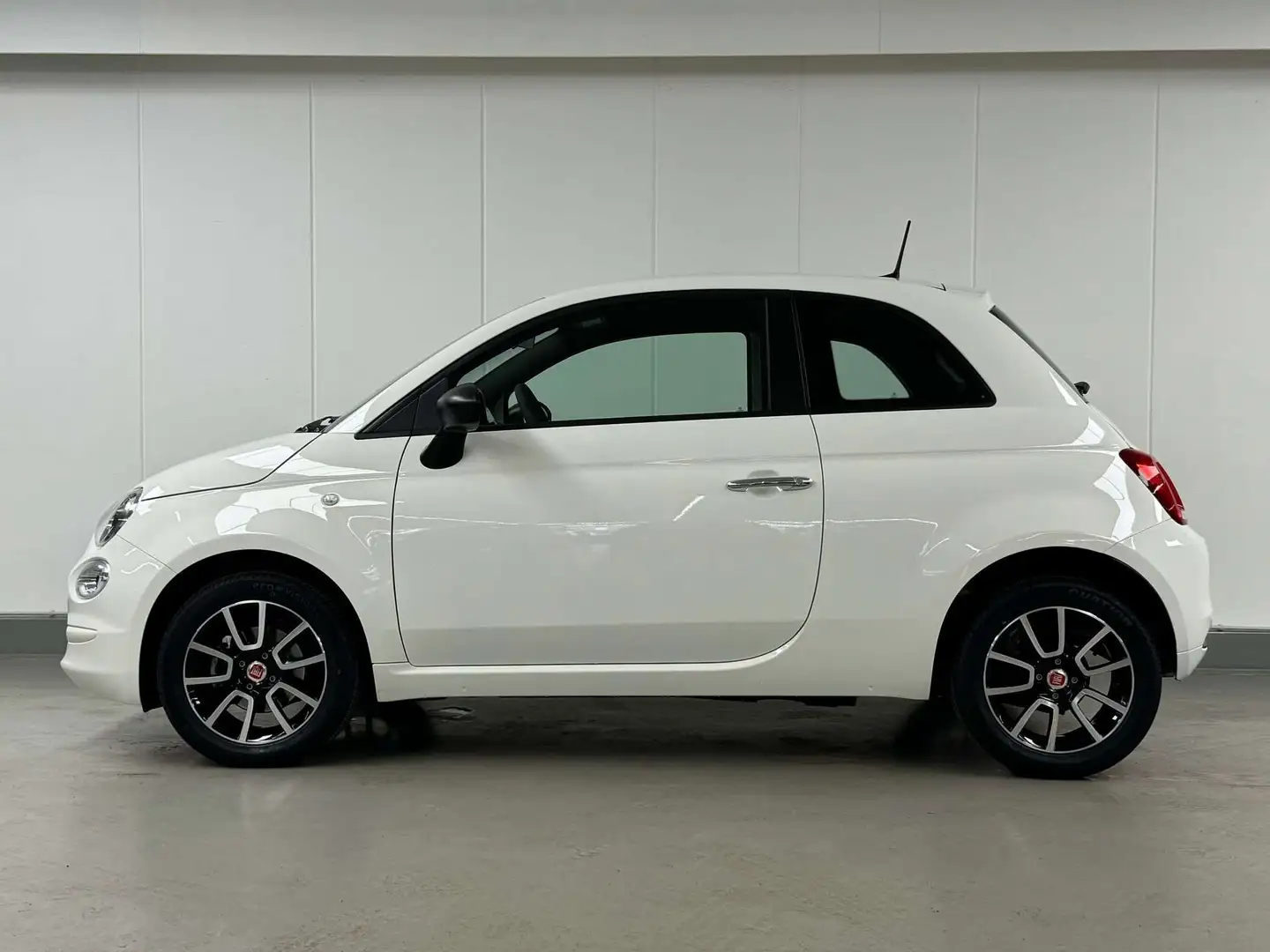 Fiat 500 1.0 MHEV 69CV HYBRID  1ere MAIN  GPS CLIM REG Blanc - 2