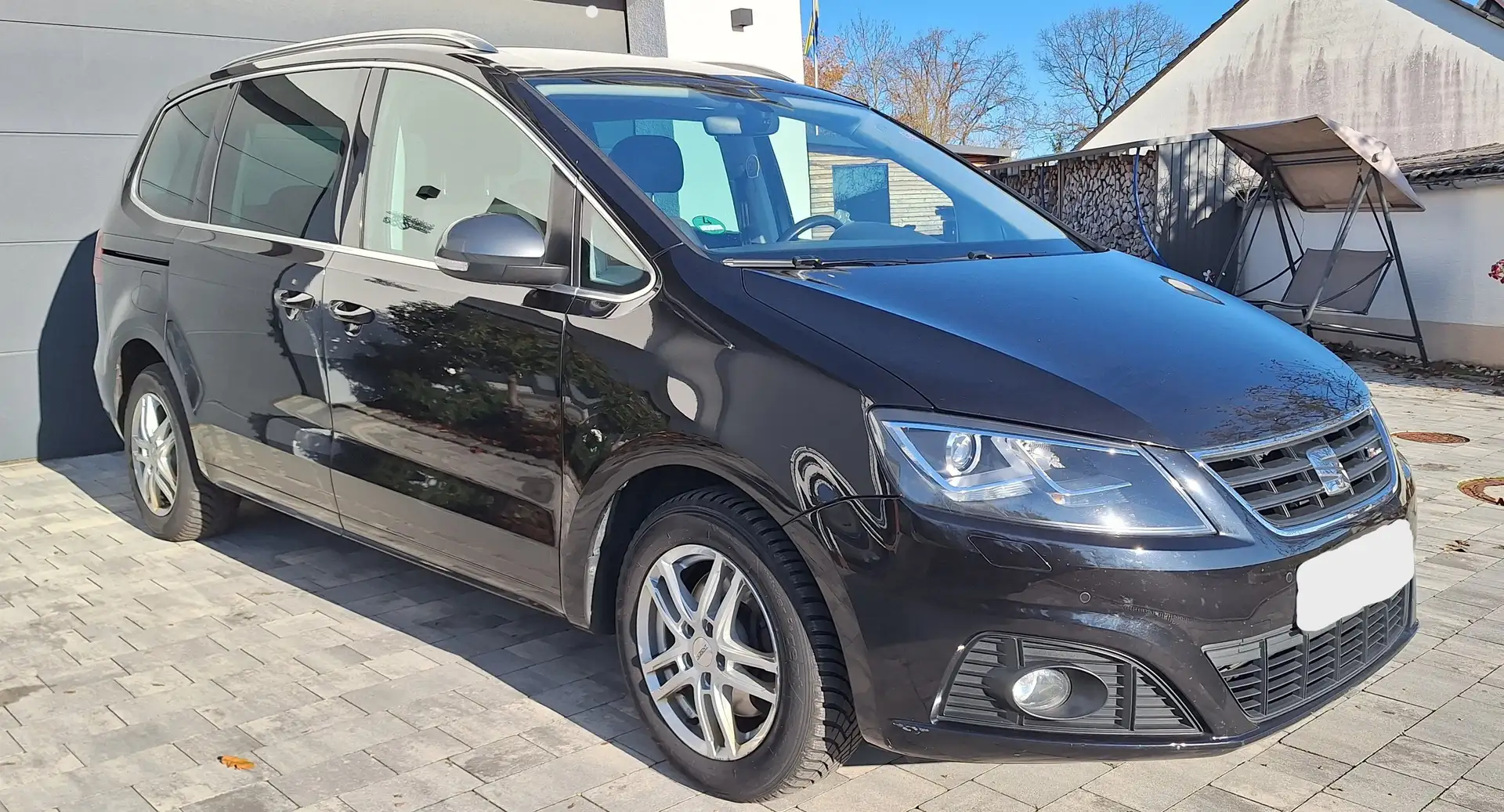 SEAT Alhambra Alhambra Diesel 2.0 TDI Start & Stop DSG FR-Line Schwarz - 2