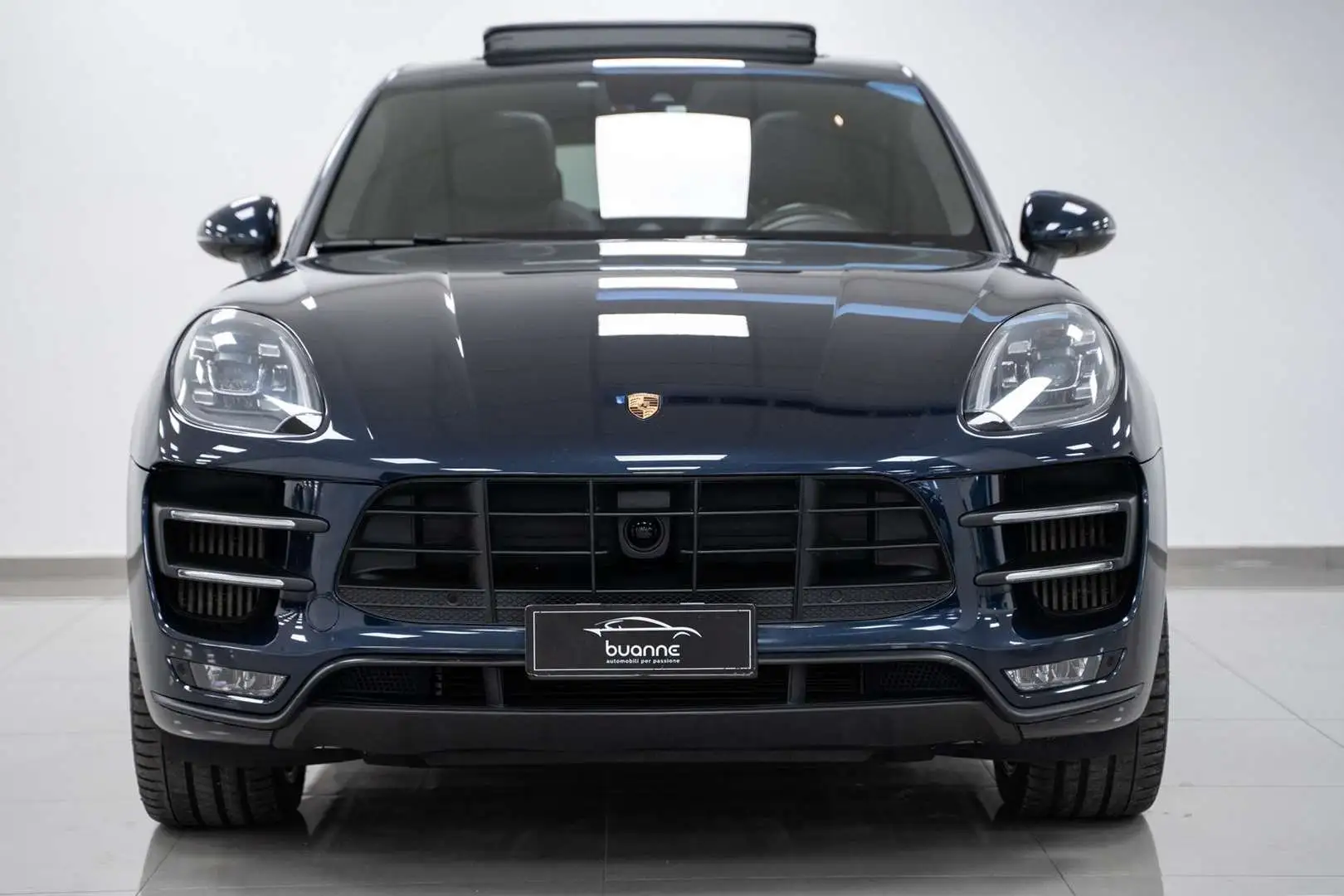 Porsche Macan 3.6 400CV TURBO PDK 21" TETTO SOSP BOSE INT.COCOA Kék - 2