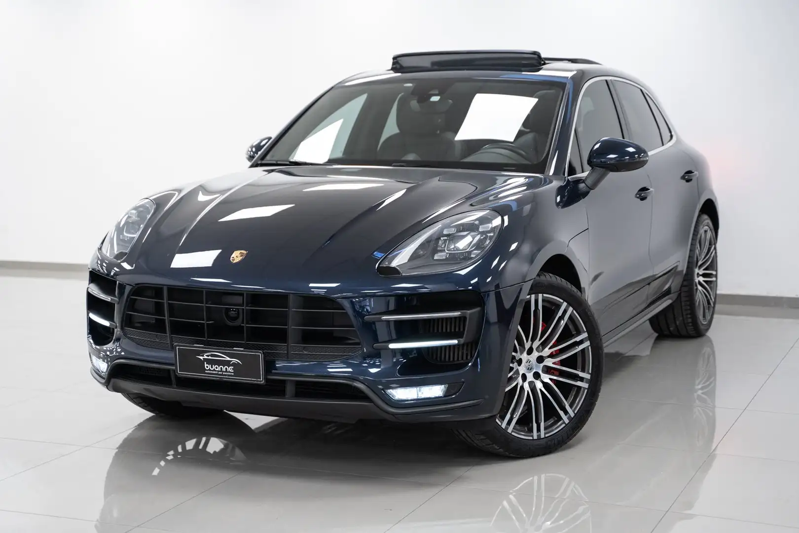 Porsche Macan 3.6 400CV TURBO PDK 21" TETTO SOSP BOSE INT.COCOA Kék - 1