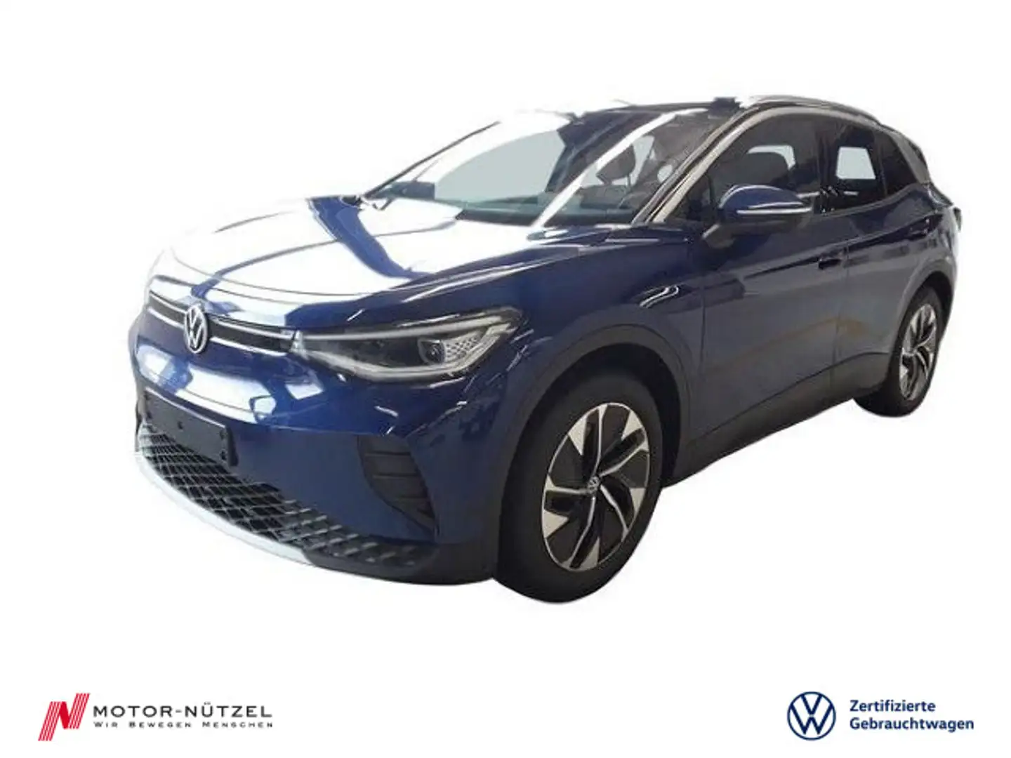 Volkswagen ID.4 PURE 125kw 5JG+MATRIX+NAV+ACC+HARMAN+DAB+19 Blau - 1