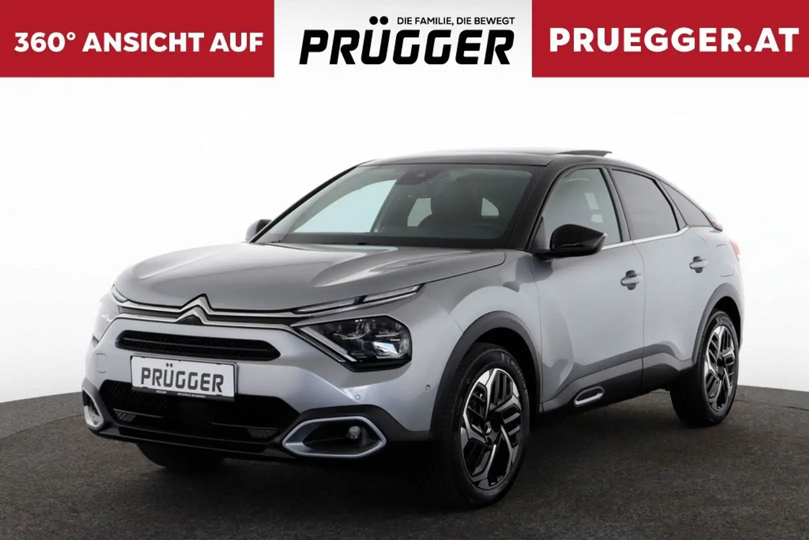 Citroen C4 Pure Tech 130 S&S EAT8 MAX NEUPREIS 34.851,-- Grijs - 1