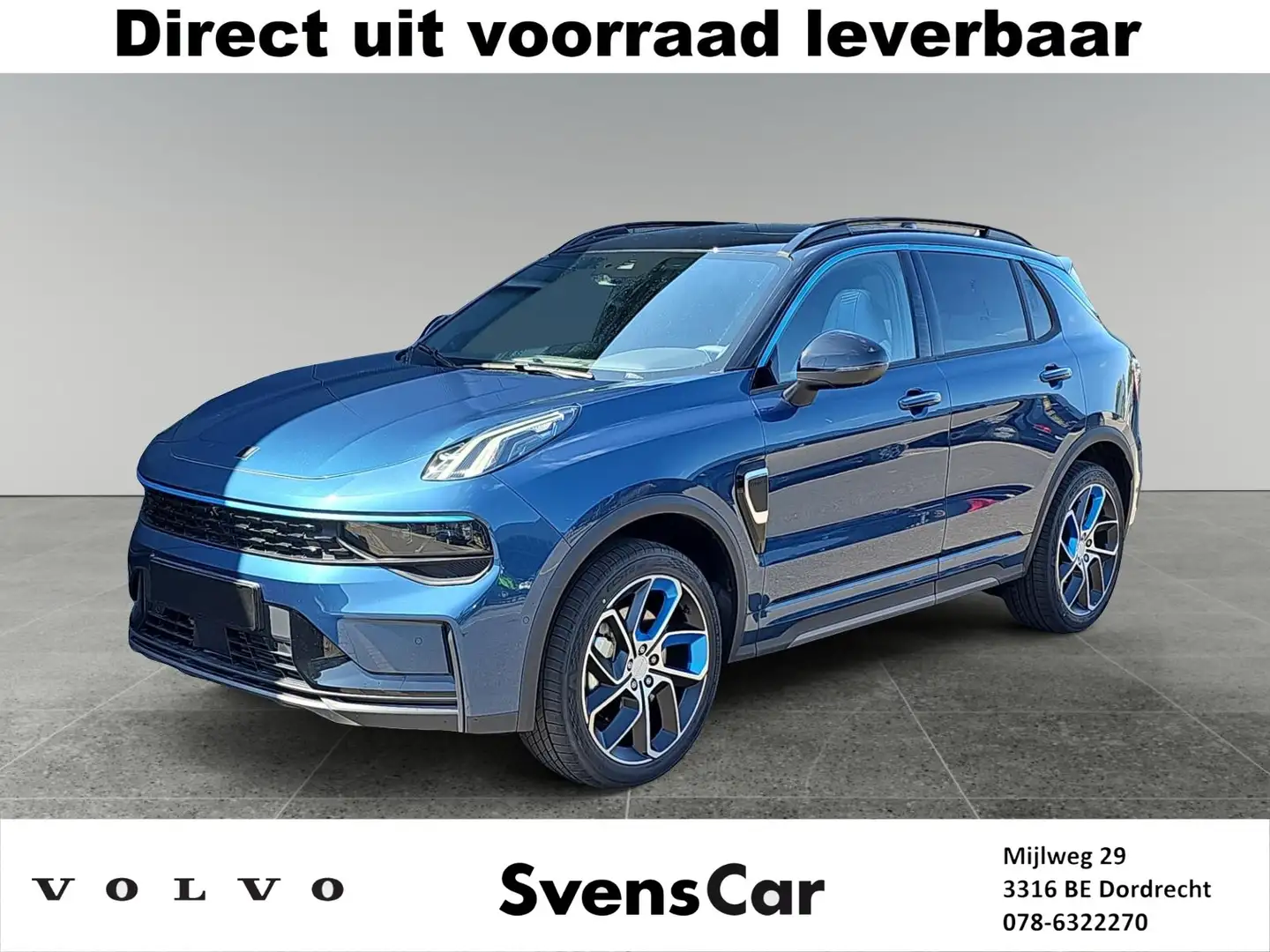 Lynk & Co 01 1.5 | Panoramadak | Stoelverwarming | 360 graden c Blauw - 1