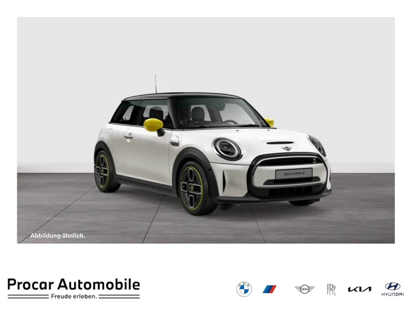 MINI Cooper SE Classic Trim Aut Nav HuD LED h&k Pano Blanco - 1