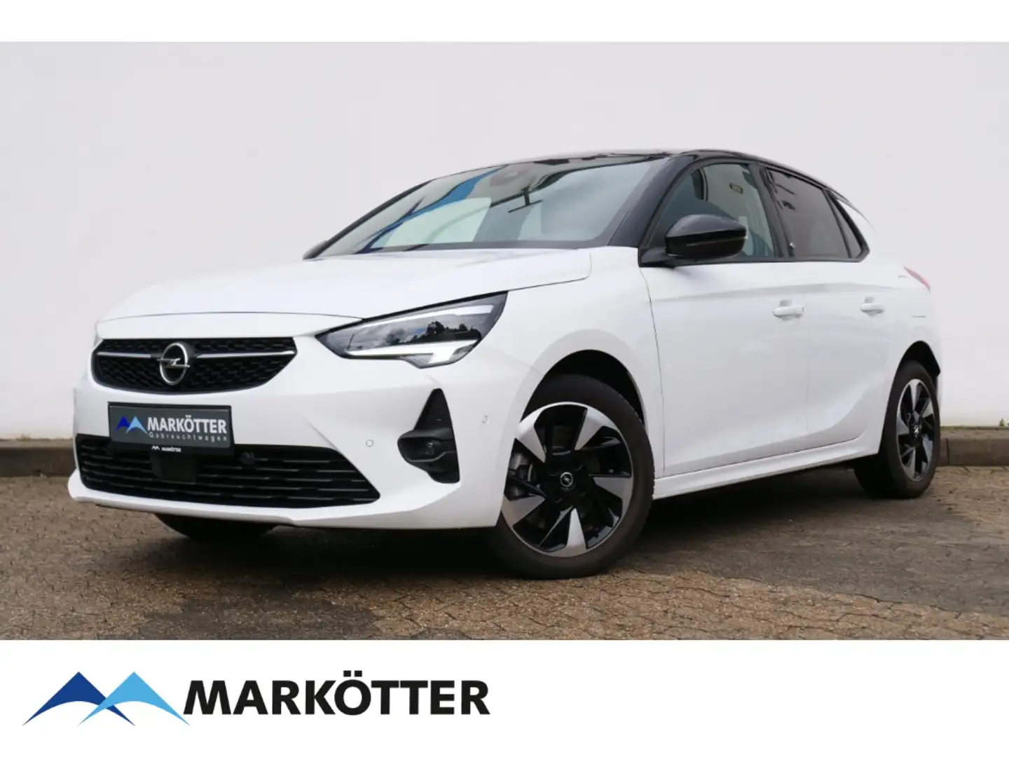 Opel Corsa-e F GS-Line On-Board ACC/Keyless/Totw./CAM Weiß - 1