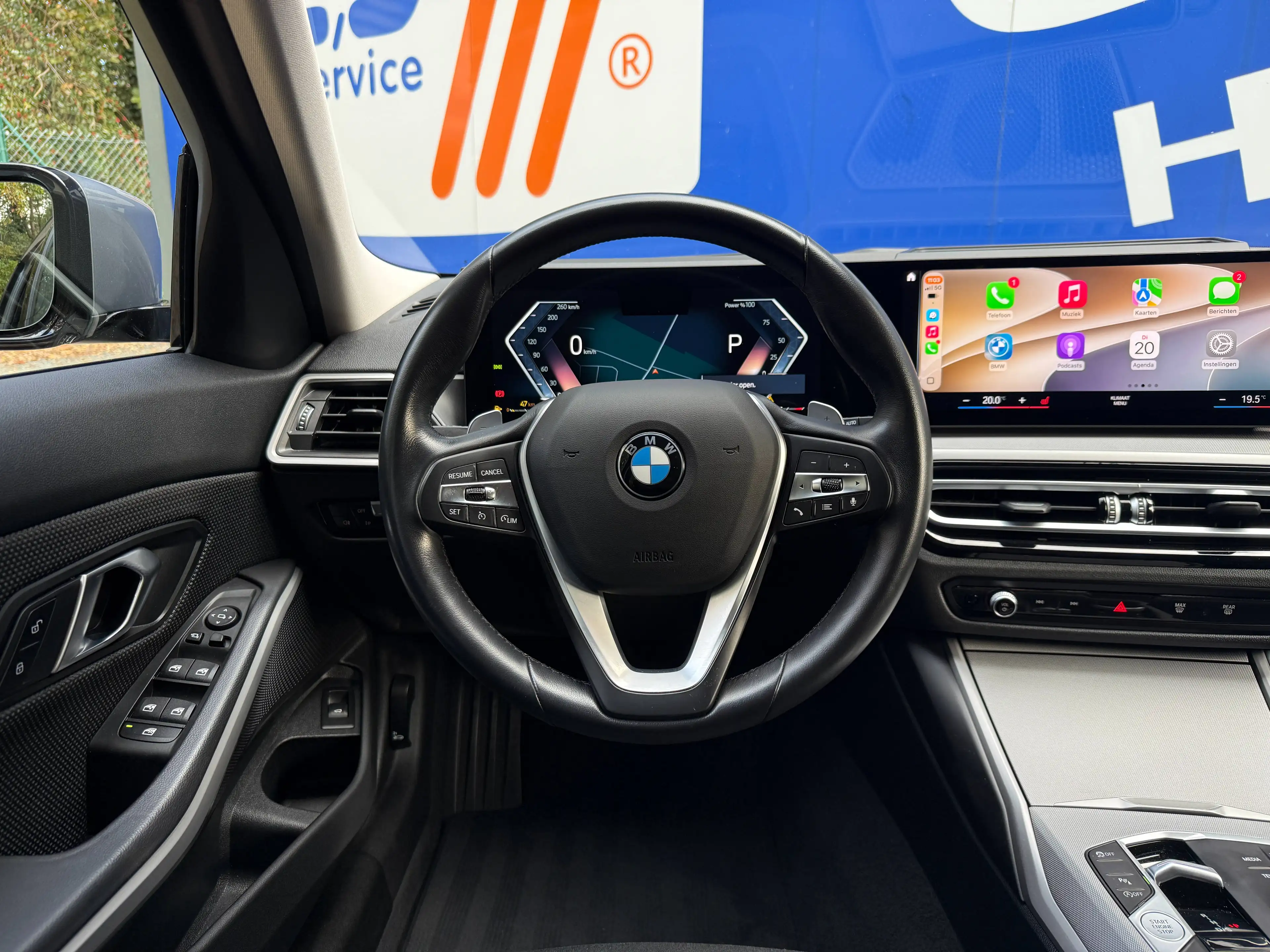 BMW 318 Touring - Cruise - App - Zetelverwarming - Head Up Display - Blindering passagiers - Dode hoek detectie — photo 15