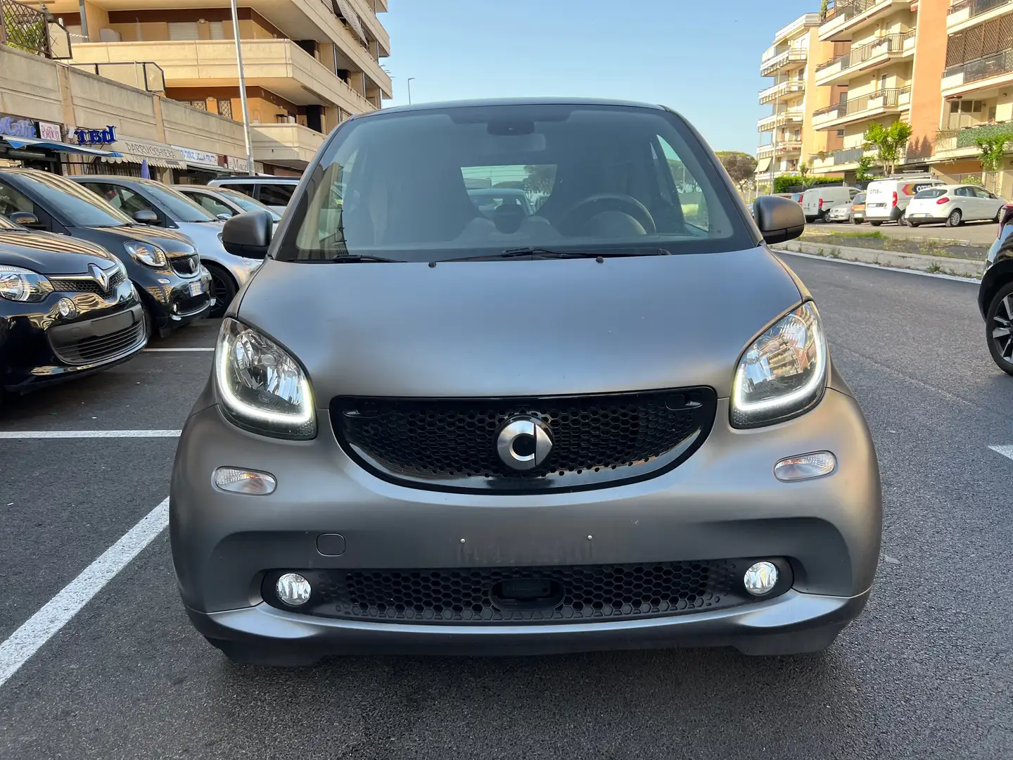 smart forTwo PASSION TURBO LED PANORAMA CERCHIO 16 PDC Grigio - 1