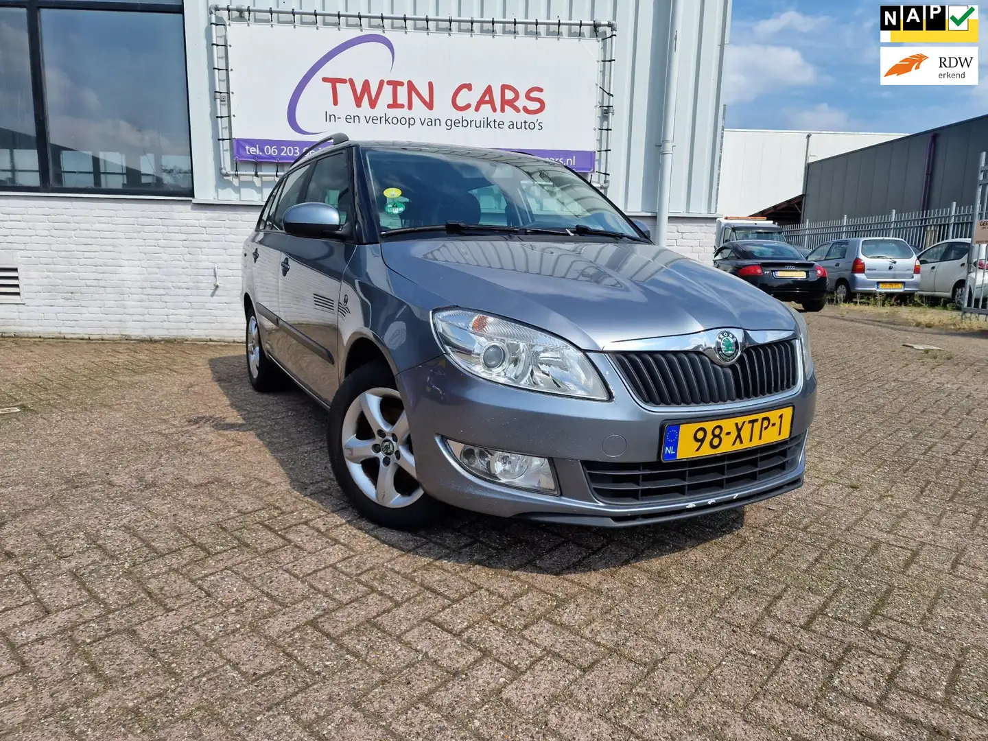 Skoda Fabia Combi 1.2 TDI Greenline Grijs - 1