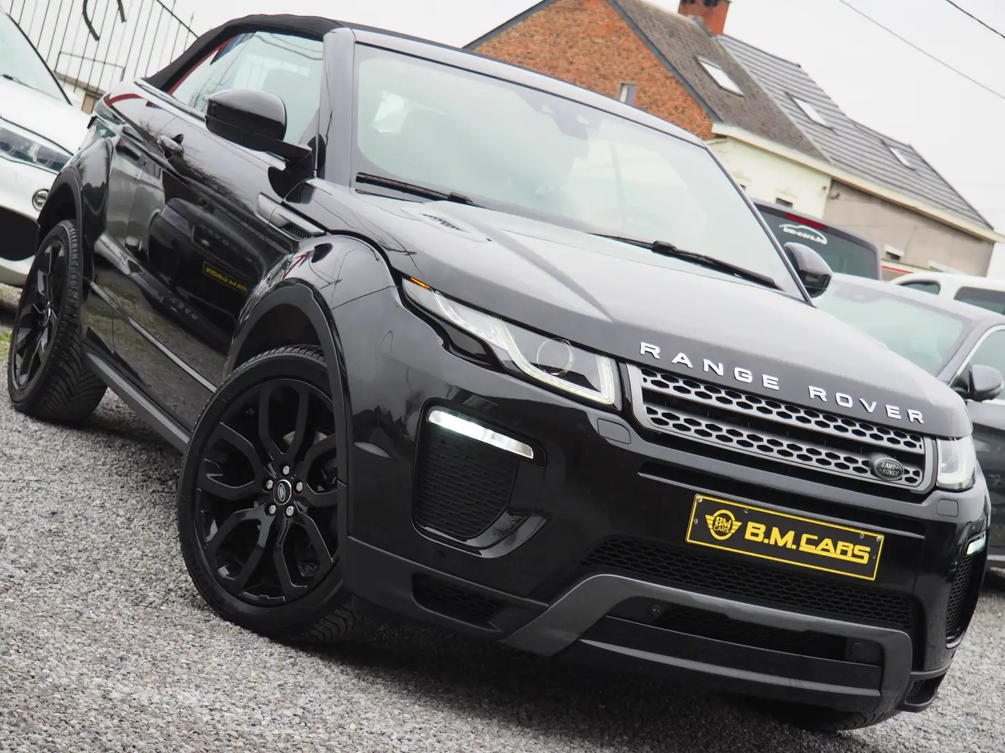 Land Rover Range Rover Evoque CABRIOLET 2.0 TD4 4WD ✅DYNAMIC✅CUIR-GPS-FULLLL Zwart - 2