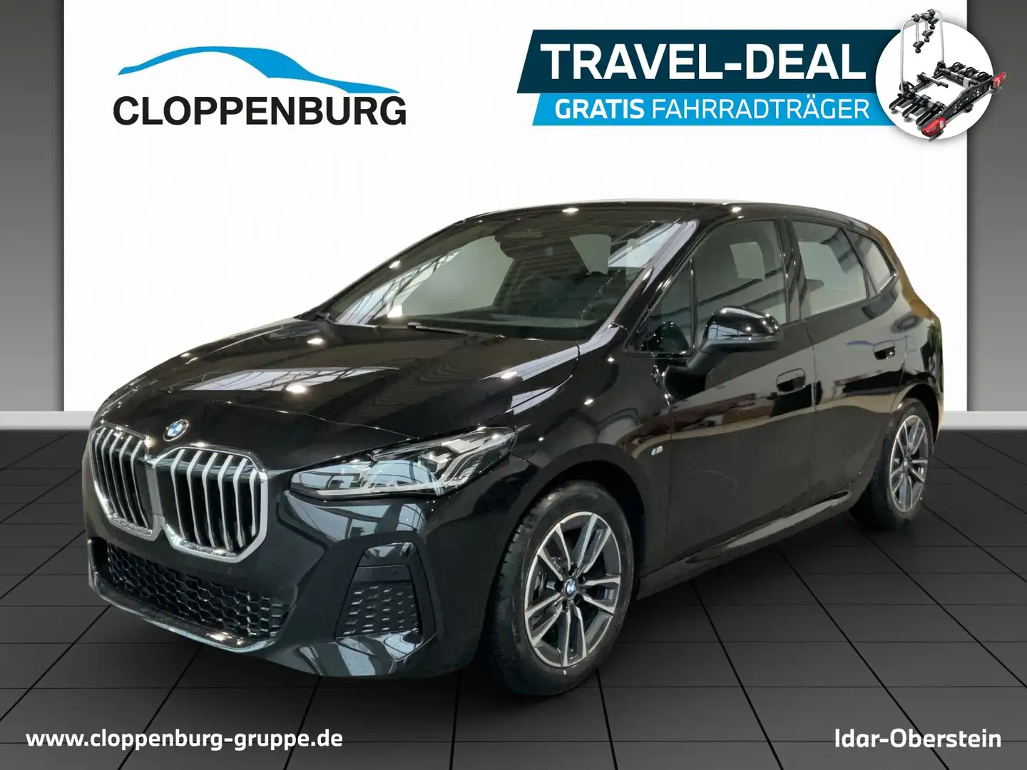 BMW 220 i M Sportpaket AHK+Navi+ACC+SHZ UPE: 50.710€ Negru - 1