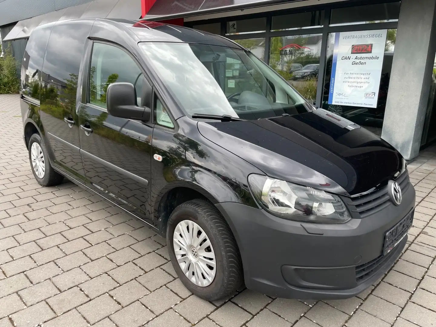 Volkswagen Caddy Kasten EcoProfi AHK SITZH KLIMA TEMPO PDC Schwarz - 1