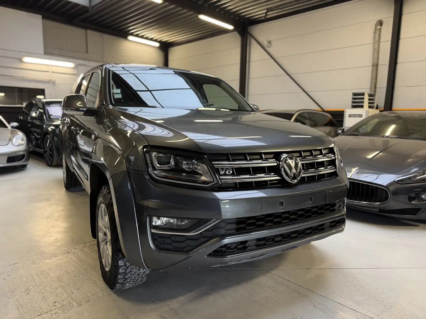 Volkswagen Amarok 3.0 V6 TDi  TVA 21%  CAMERA  CUIR BOITE AUTO Gris - 1
