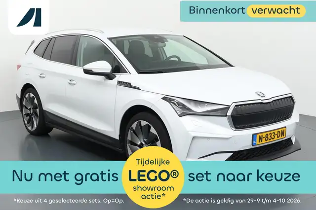 Skoda Enyaq iV 80 Ruim, luxueus en volledig elektrisch