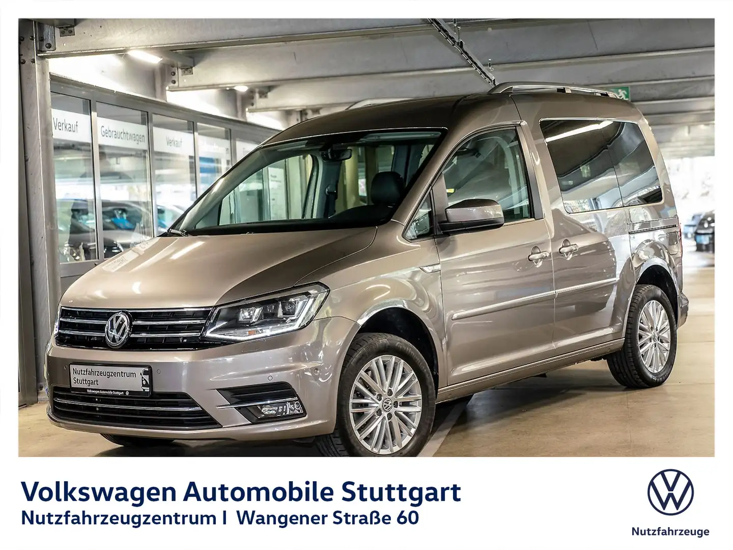 Volkswagen Caddy Highline DSG 1.4TSI Euro 6 d Bi-Xenon Beige - 2